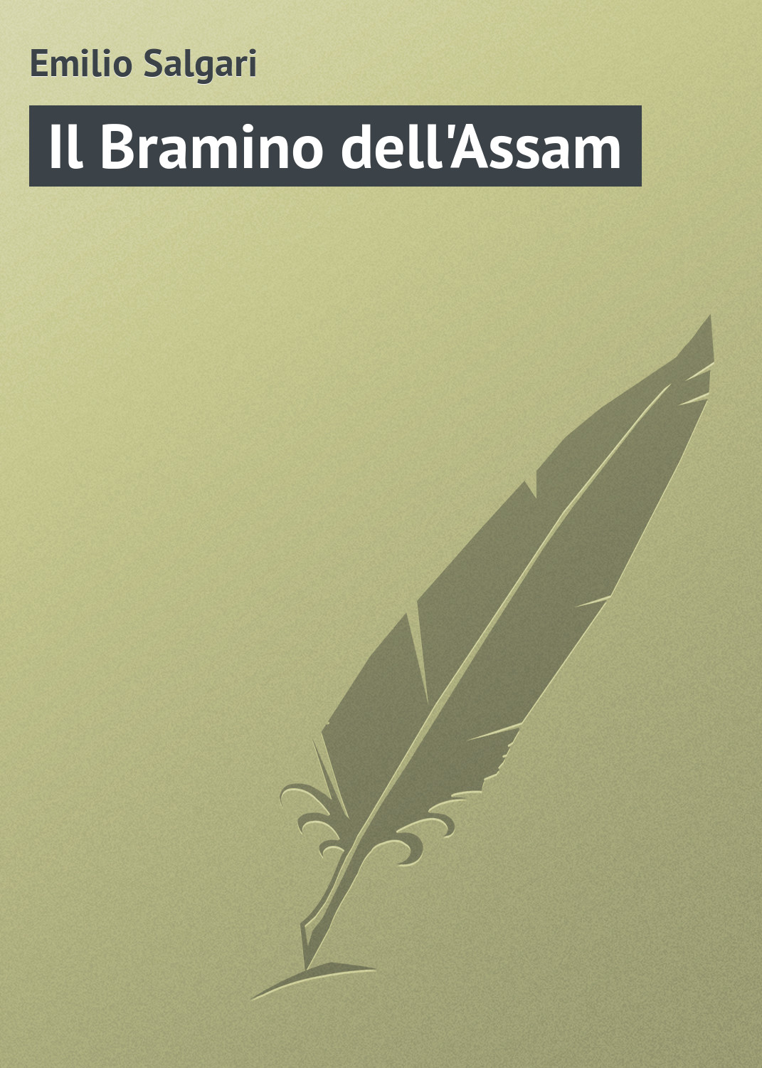 Книга Il Bramino dell'Assam из серии , созданная Emilio Salgari, может относится к жанру Зарубежная старинная литература, Зарубежная классика. Стоимость электронной книги Il Bramino dell'Assam с идентификатором 21104046 составляет 5.99 руб.