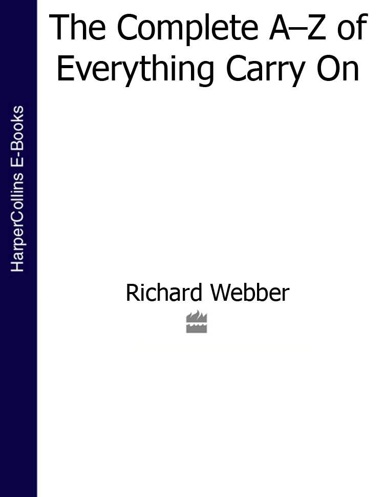 Книга The Complete A–Z of Everything Carry On из серии , созданная Richard Webber, может относится к жанру . Стоимость книги The Complete A–Z of Everything Carry On  с идентификатором 39796441 составляет 1410.58 руб.