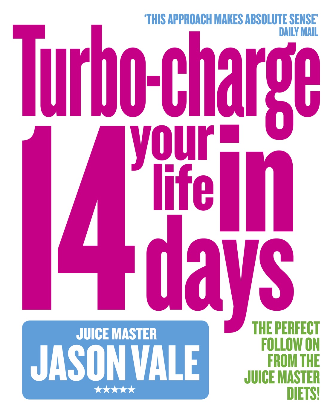 Книга The Juice Master: Turbo-charge Your Life in 14 Days из серии , созданная Jason Vale, может относится к жанру . Стоимость электронной книги The Juice Master: Turbo-charge Your Life in 14 Days с идентификатором 39817049 составляет 234.55 руб.