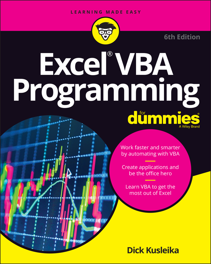 Книга  Excel VBA Programming For Dummies созданная Dick  Kusleika, Wiley может относится к жанру программы. Стоимость электронной книги Excel VBA Programming For Dummies с идентификатором 67177842 составляет 2678.62 руб.