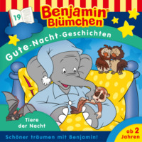Benjamin Blümchen, Gute-Nacht-Geschichten, Folge 19: Tiere der Nacht