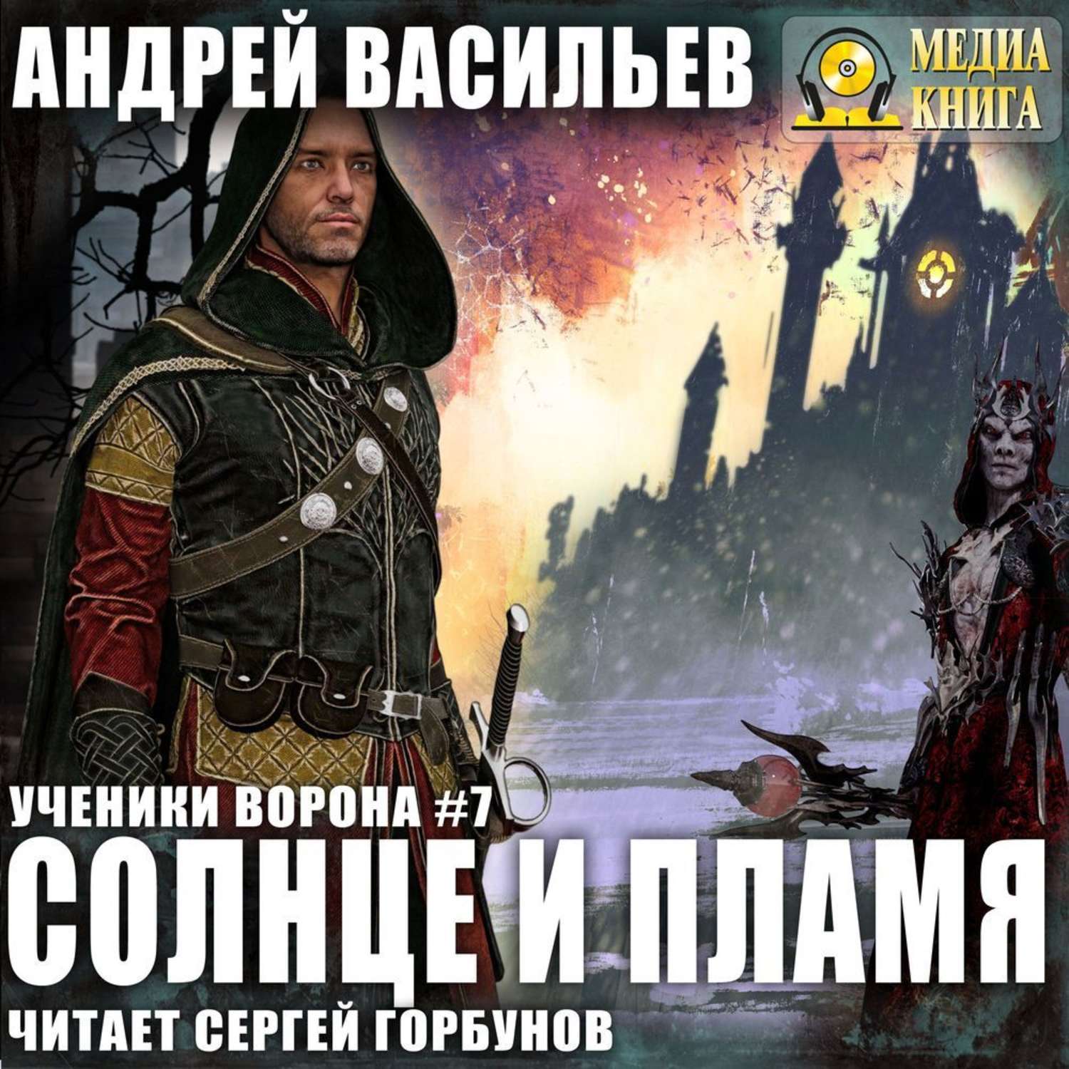 Слушать аудиокнигу вороны. Андрей Васильев ученики ворона. Андрей Васильев «ученики ворона. Солнце и пламя». Солнце и пламя Андрей Васильев книга. Ученики ворона книга.