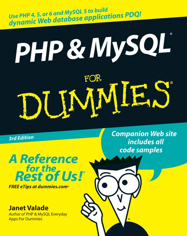 Janet Valade PHP and MySQL For Dummies