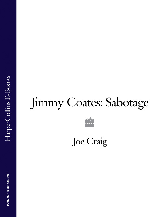 Joe Craig Jimmy Coates: Sabotage