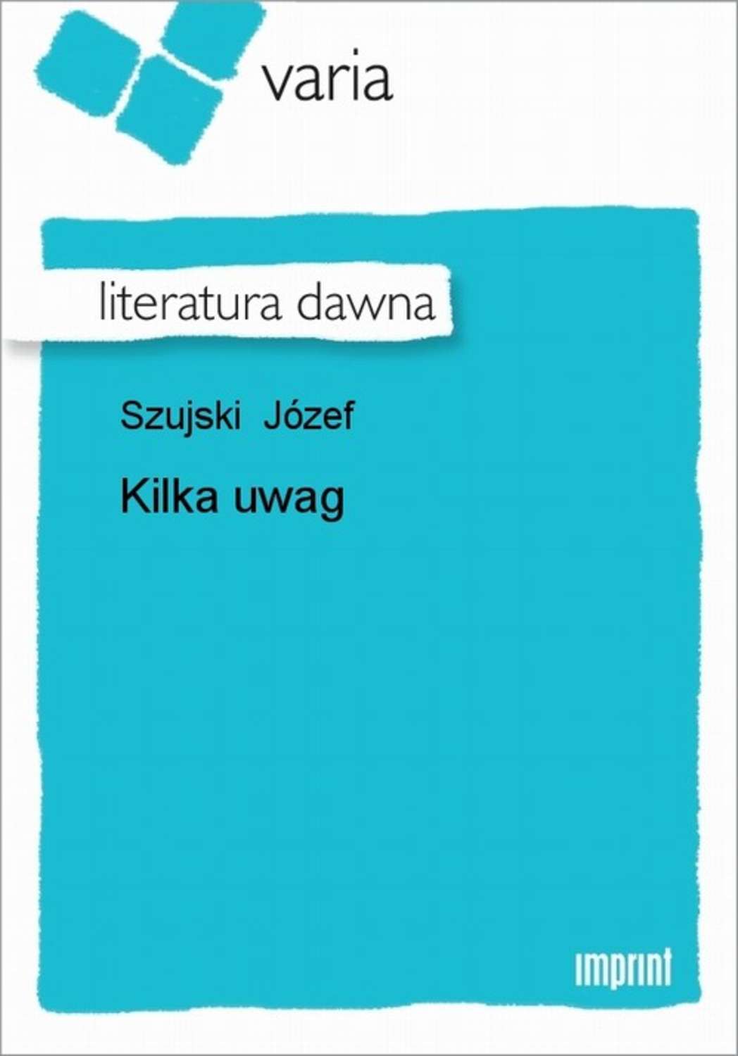 Kilka uwag