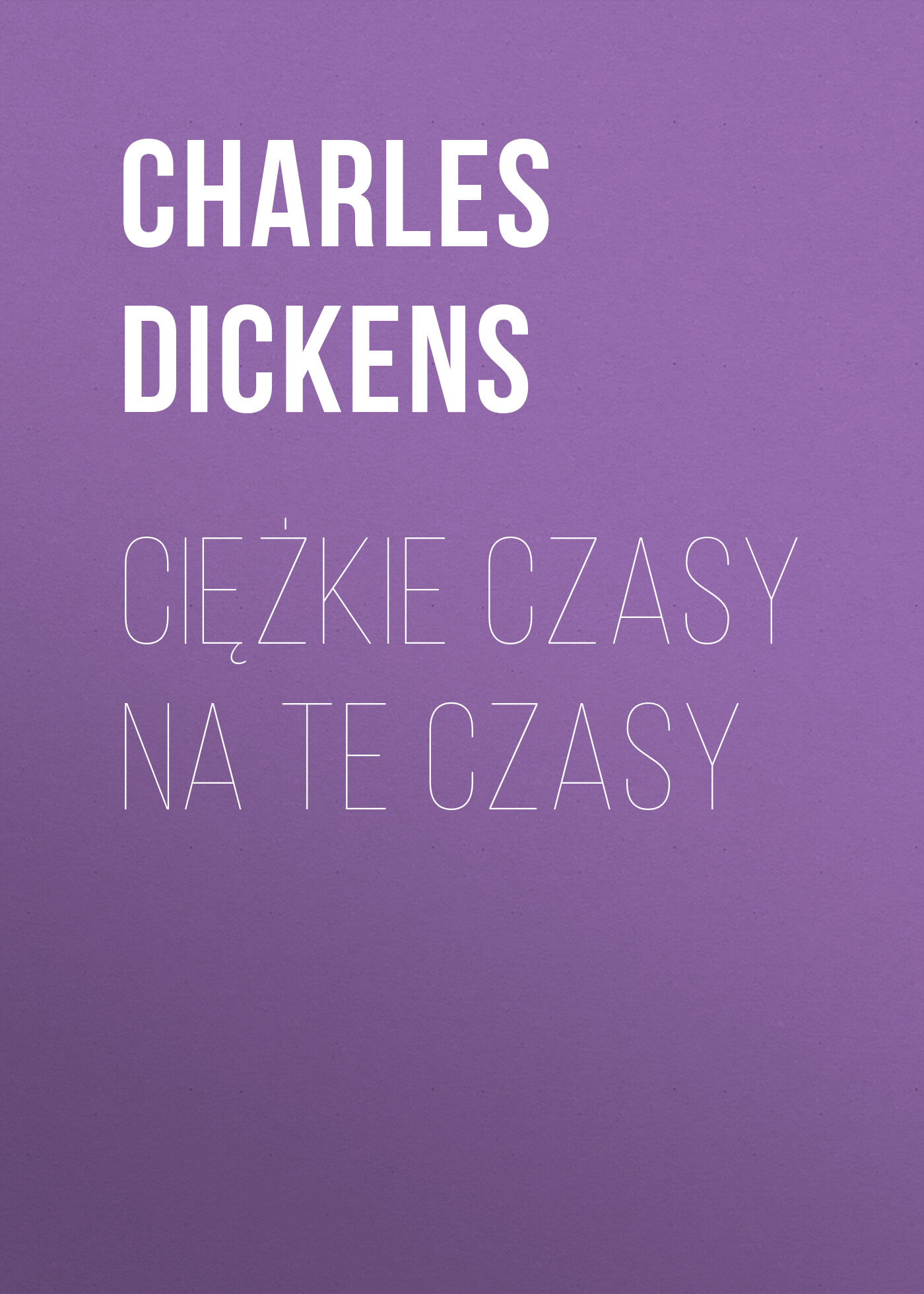 Ciężkie czasy na te czasy