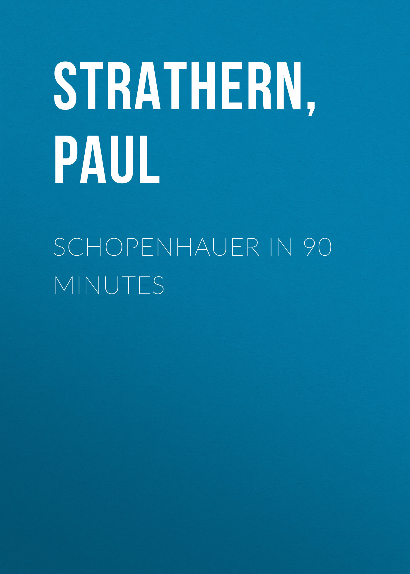 Schopenhauer in 90 Minutes