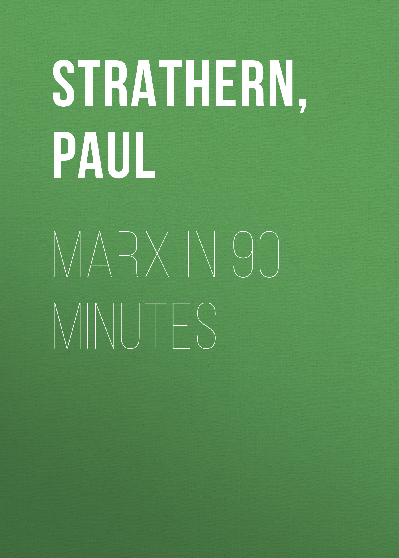 Marx in 90 Minutes