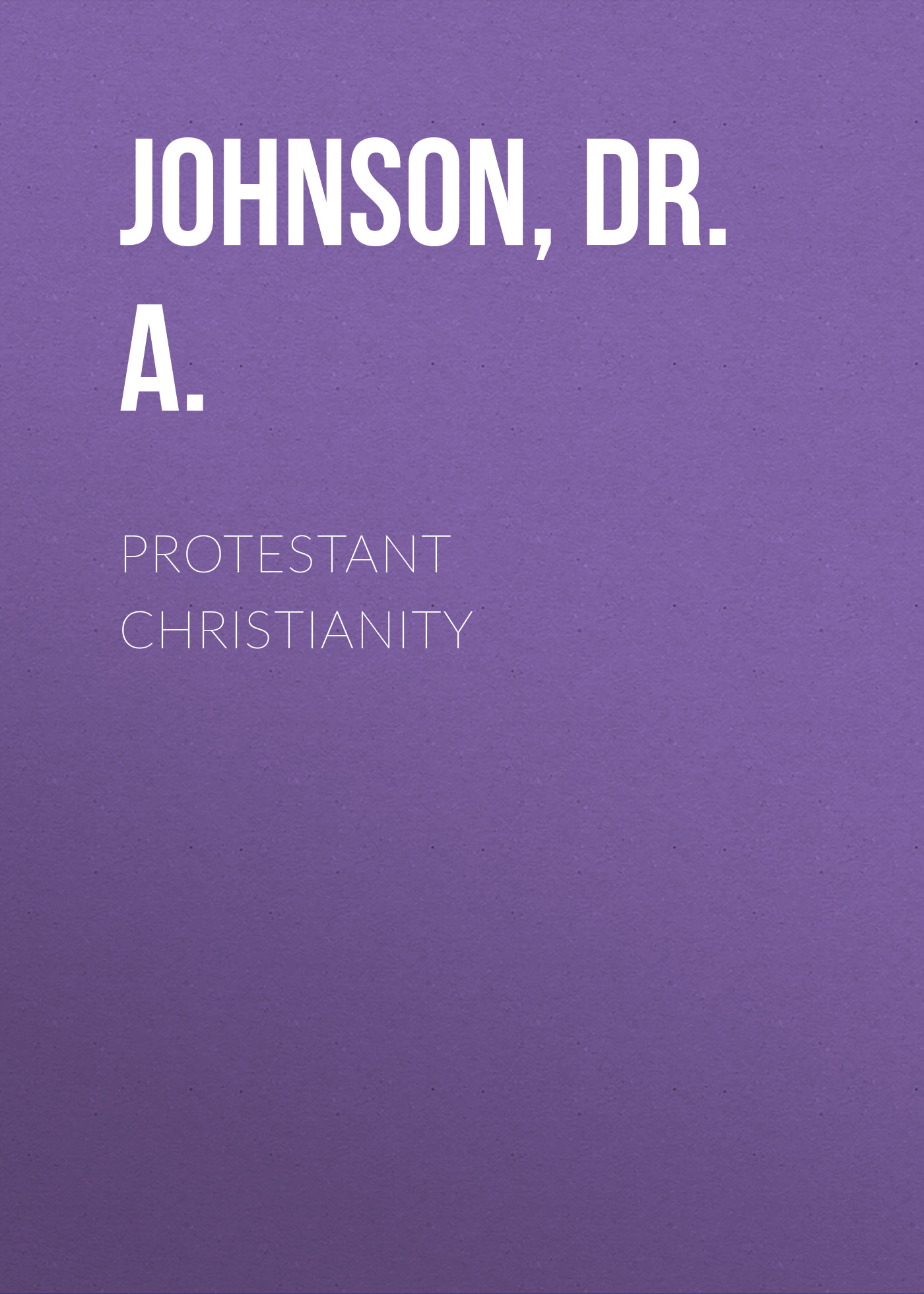 Protestant Christianity