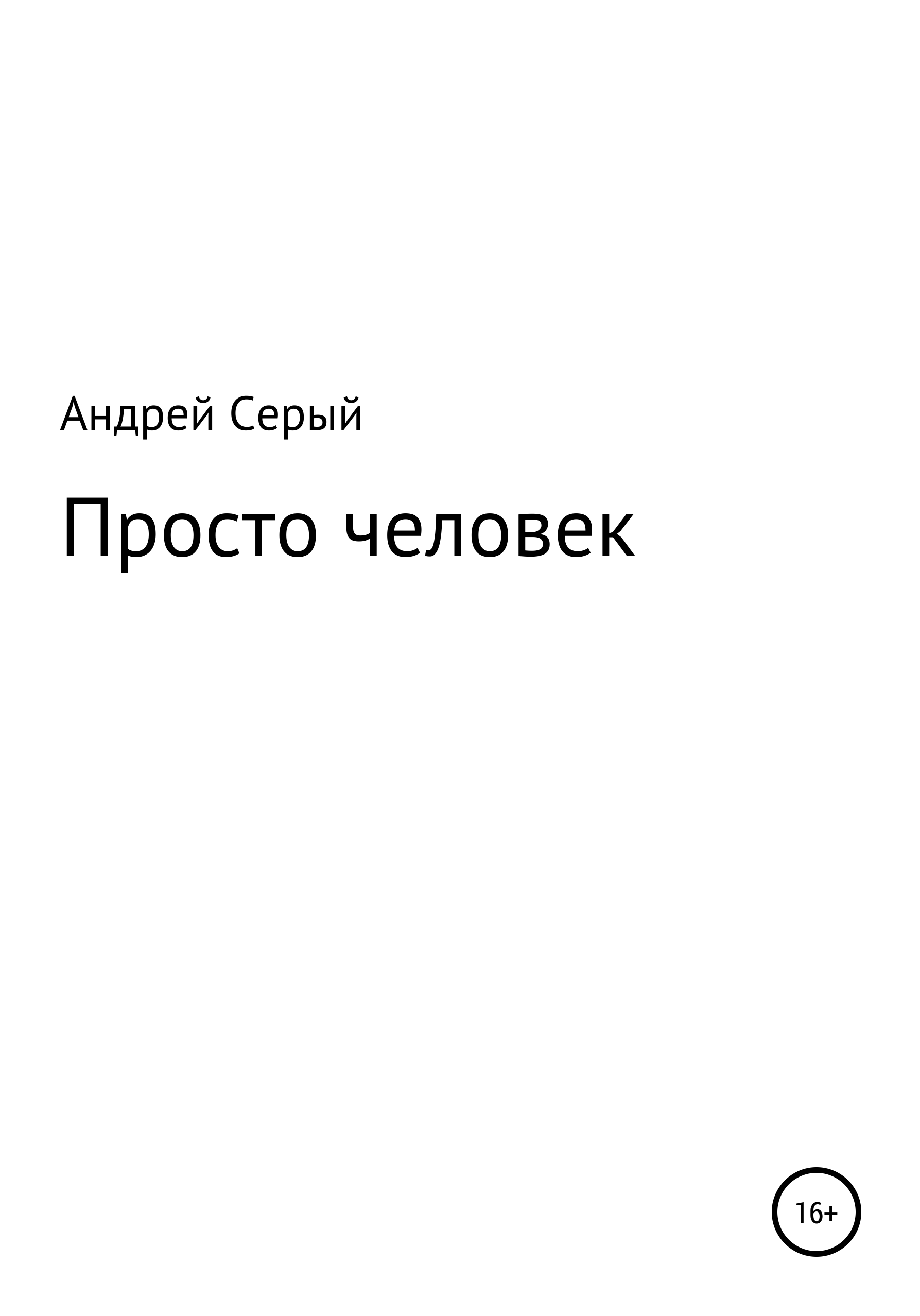 Читать онлайн «Просто человек», Андрей Олегович Серый – ЛитРес, страница 3