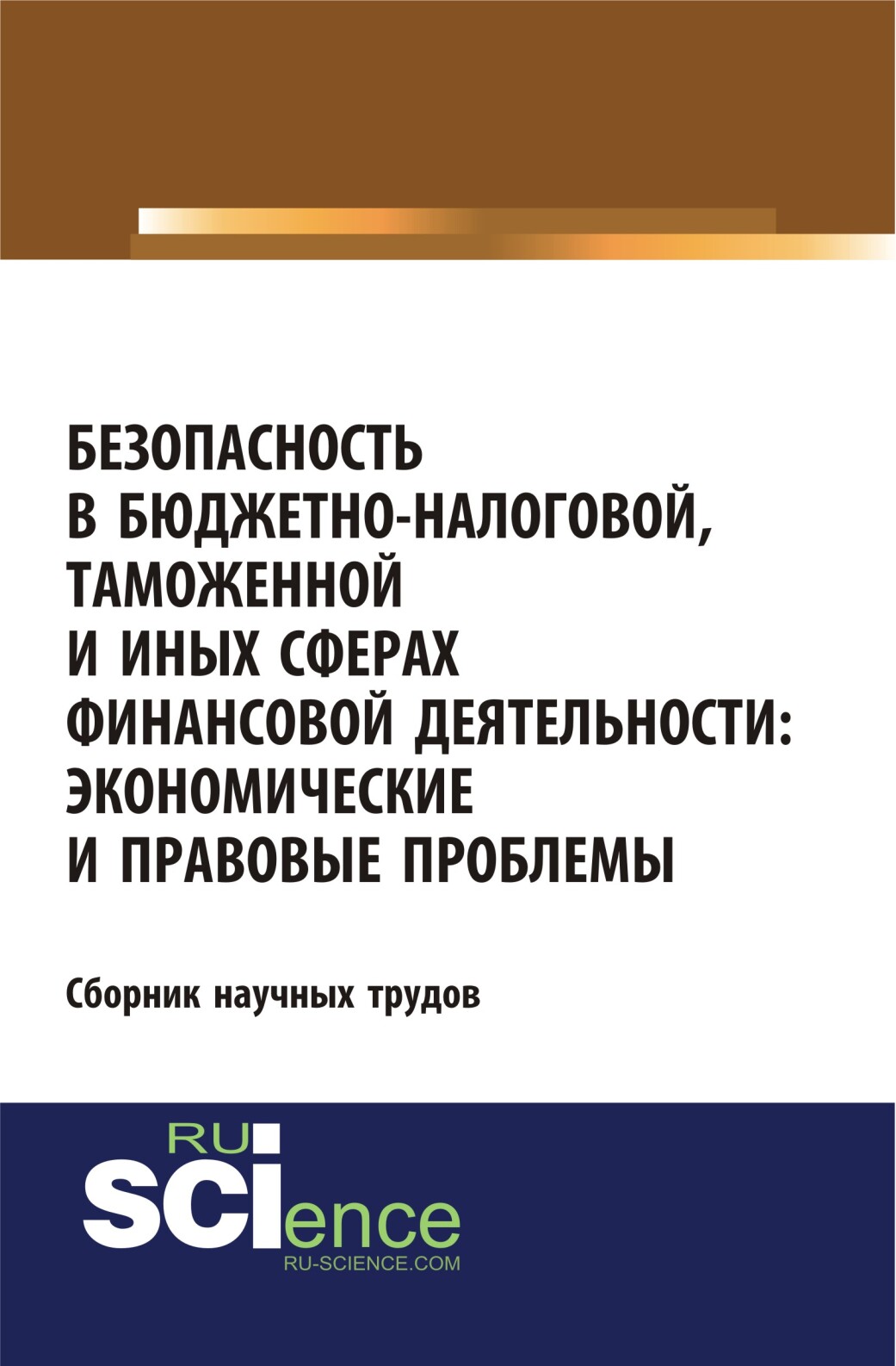 Сборник проблем. Бюджетно налоговая безопасность. Воденко Константин Викторович. Бюджетная безопасность.