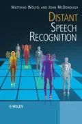 Distant Speech Recognition - Matthias