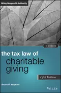 The Tax Law of Charitable Giving - Bruce R. Hopkins