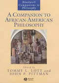 A Companion to African-American Philosophy - Tommy Lott L.