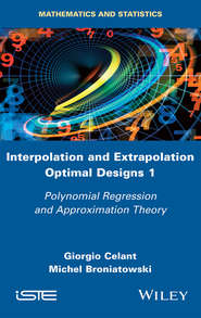Interpolation and Extrapolation Optimal Designs V1
