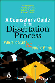 A Counselor\'s Guide to the Dissertation Process