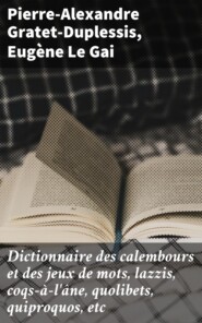 Dictionnaire des calembours et des jeux de mots, lazzis, coqs-à-l\'âne, quolibets, quiproquos, etc