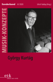 MUSIK-KONZEPTE Sonderband - György Kurtág