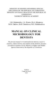 Manual on clinical microbiology for dentists