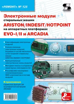 Электронные модули стиральных машин INDESIT/ARISTON/HOTPOINT на аппаратных платформах EVO-I/II, ARCADIA читать онлайн бесплатно