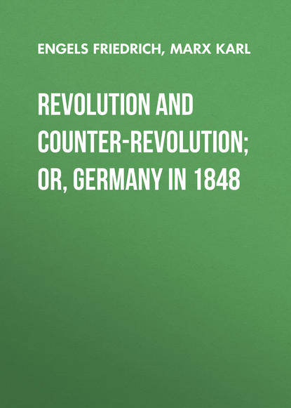 Revolution and Counter-Revolution; Or, Germany in 1848 (Engels Friedrich). 