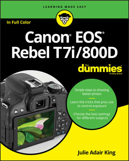 Julie Adair King - Canon EOS Rebel T7i/800D For Dummies