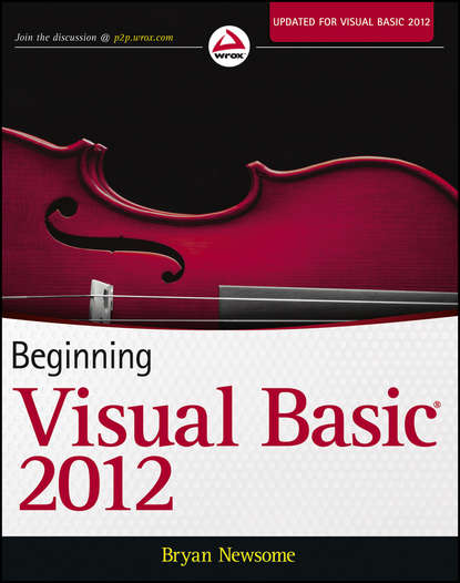Bryan  Newsome - Beginning Visual Basic 2012