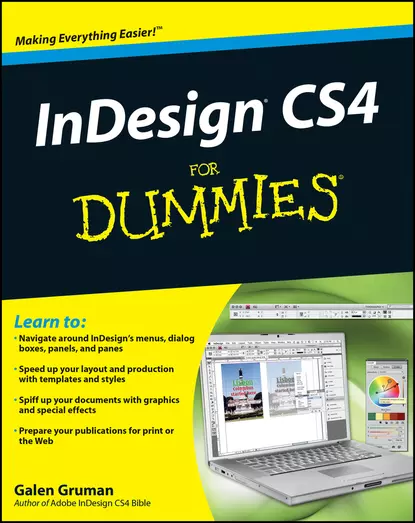 Обложка книги InDesign CS4 For Dummies, Galen Gruman