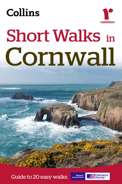 Обложка книги Short Walks in Cornwall, Collins Maps