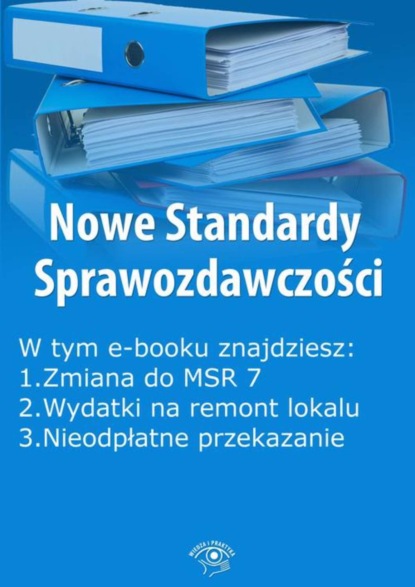 

Nowe Standardy Sprawozdawczości, wydanie maj 2016 r.