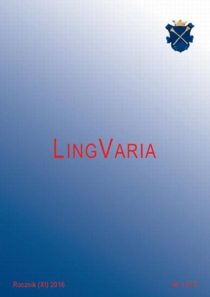 

LingVaria 2016, nr 21