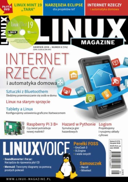 

Linux Magazine 08/2018 (174)