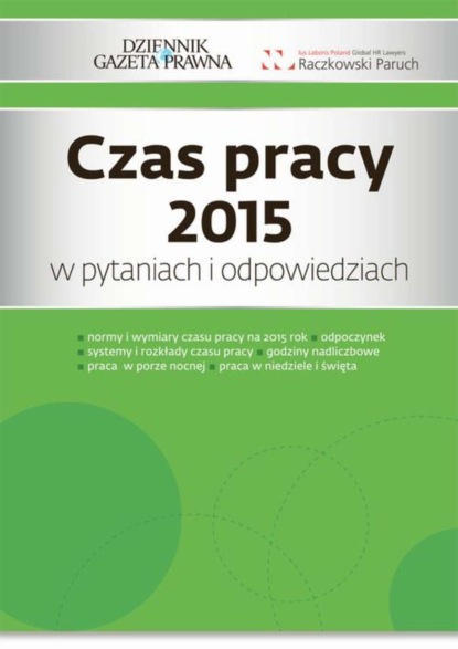 Łukasz Chruściel - Czas pracy 2015