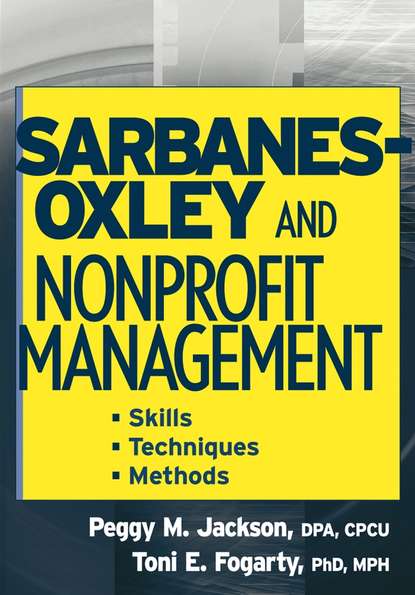 Peggy Jackson M. - Sarbanes-Oxley and Nonprofit Management
