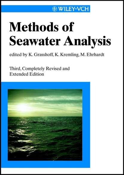 Methods of Seawater Analysis (Klaus  Grasshoff). 