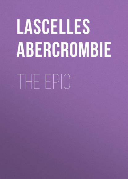 Lascelles Abercrombie - The Epic