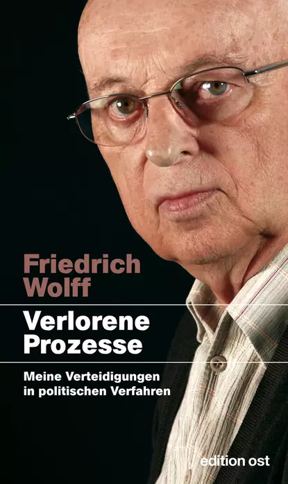 Обложка книги Verlorene Prozesse, Friedrich  Wolff