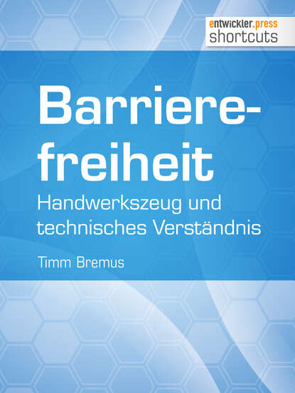 Timm  Bremus - Barrierefreiheit - Handwerkszeug und technisches Verständnis