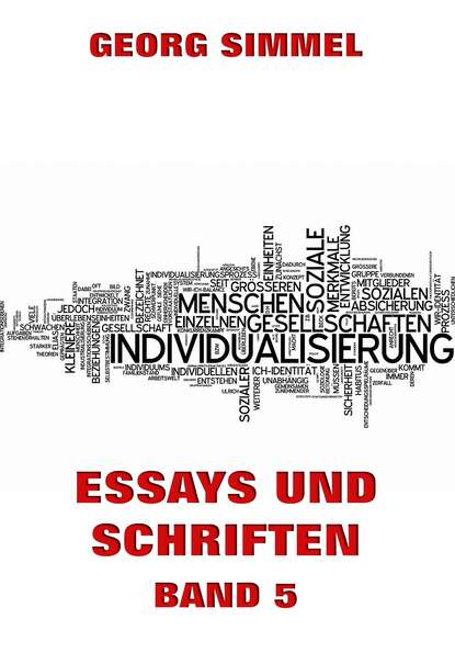 Simmel Georg - Essays und Schriften, Band 5