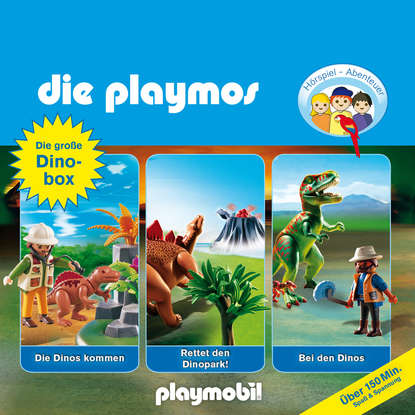 Simon X. Rost - Die Playmos - Das Original Playmobil Hörspiel, Die große Dino-Box, Folgen 3, 17, 30