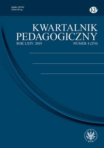 

Kwartalnik Pedagogiczny 2019/4 (254)