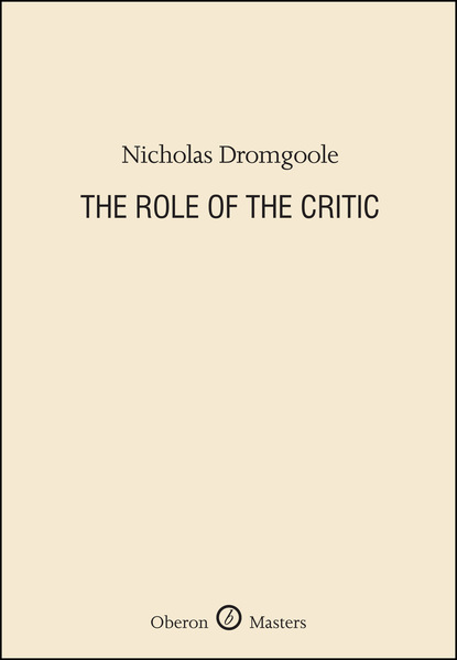 

The Role of the Critic