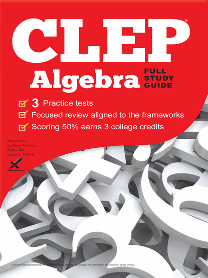 Sharon A Wynne - CLEP Algebra 2017