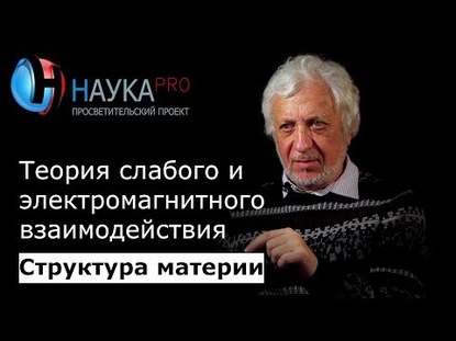 9. Теория слабого и электромагнитного взаимодействия