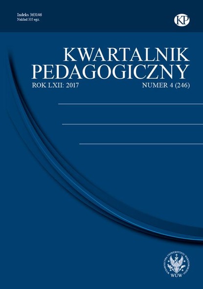 

Kwartalnik Pedagogiczny 2017/4 (246)