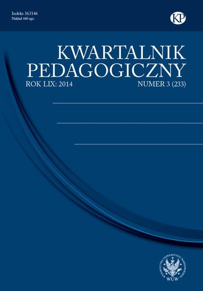 

Kwartalnik Pedagogiczny 2014/3 (233)