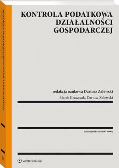 Dariusz Zalewski - Kontrola podatkowa działalności gospodarczej