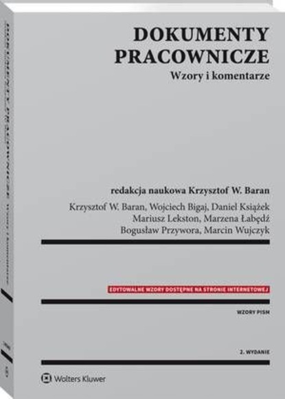 Marcin Wujczyk - Dokumenty pracownicze. Wzory i komentarze