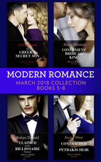 Обложка книги Modern Romance Collection: March 2018 Books 5 - 8, Robyn Donald