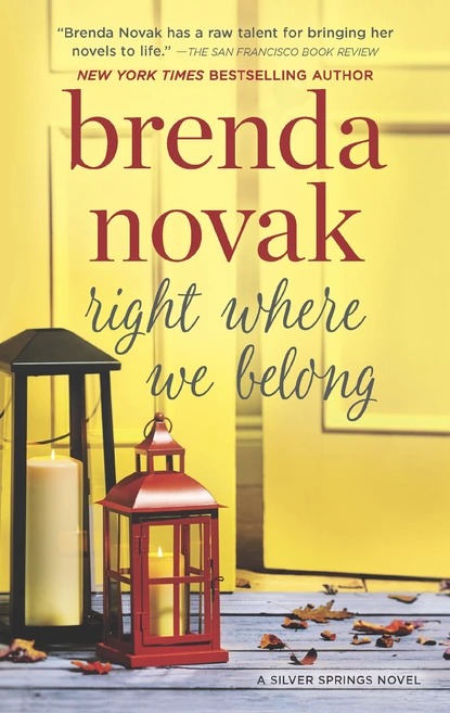 Обложка книги Right Where We Belong, Brenda Novak